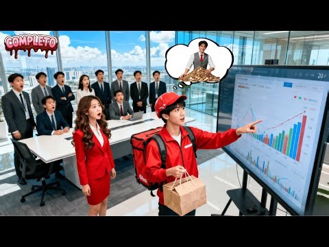 A moça se apaixona pelo entregador dedicado! Mal sabe ela... ele é o CEO! Um amor começa. 😍