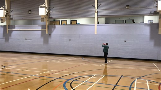 Fokker Dr.1 rubber-powered test flight by Andrew Darby