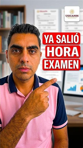 ⚠️Urgente #usicamm ya publicó la hora de tu examen de #promocionhorizontal