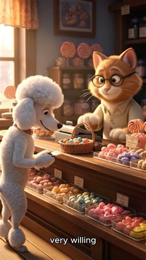 Follow Poodle to buy candy #shortvideo #funny #cutedog #cute