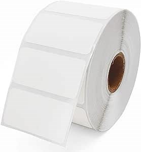 2 x 1 Labels for Direct Thermal Printers - 1,375 Labels Per Roll, 12 Rolls Totaling 16,500 Labels - Online Labels
