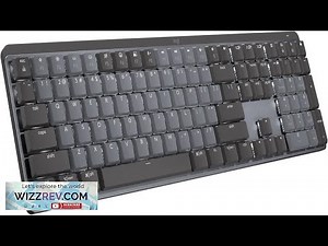 Logitech MX Mechanical Wireless Illuminated Performance Keyboard Tactile Quiet Switches Review
