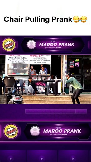 Chair Pulling Prank 😂😂 #viral #shorts #ytshorts