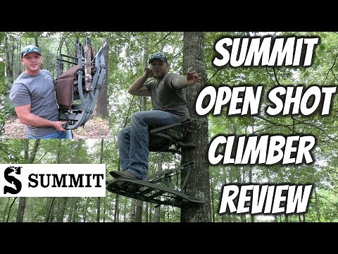 Summit Open Shot SD Climbing Stand Review and How to Use