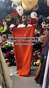 Been making clothes for over a decade, now I'm redefining my design language as a Fashion Designer