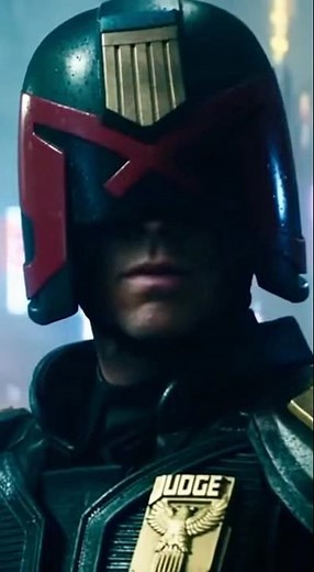 Judge Dredd the live action movie!!!