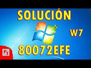 Cómo solucionar error 80072EFE - KB3138612 ❓ Parche actualización windows 7