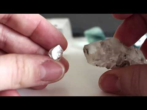 Identifier les minéraux - Test de dureté - Echelle de Mohs