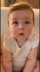 31K views · 3K reactions | "Just say 'Booh' and the baby immediately bursts into a huge smile!" 藍 The swift switch from surprise to pure joy. Her blue eyes truly light up the world. #RadiantSmile #RuffleSleeves #BlueEyedAngel #InfectiousGiggle #familygathering #baby | TICA | Facebook