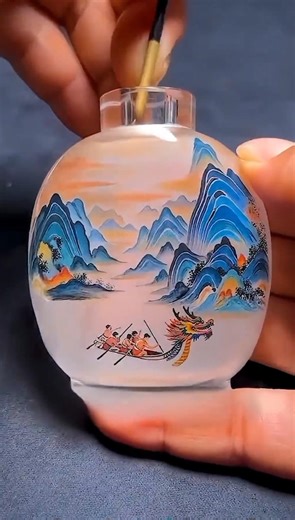 Chinese most difficult art 🎨 #art#bottleart
