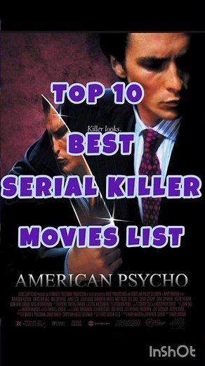 Top 10 best serial killer movies list full-time blockbuster#M movies name