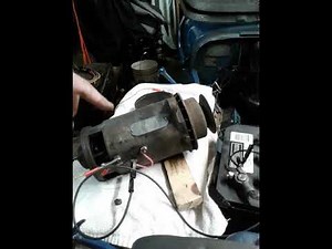 Gen1 - initial motoring test