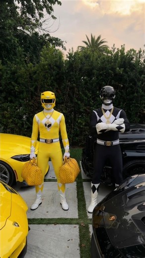 Bulletproof 🎥💛🖤#powerrangers #vibes #foryourpage #foryou #fyp | power ranger