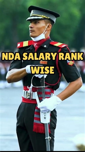 NDA Salary rank wise join Indian army 🪖🪖#ima#nda#cds#ota#afcat