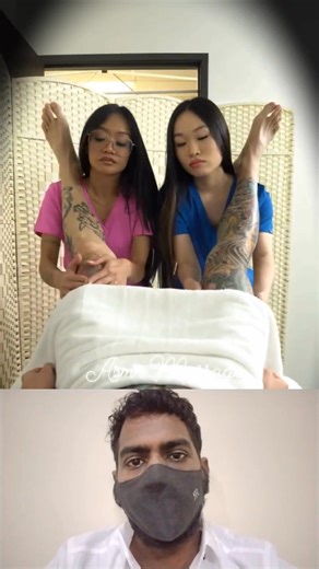 33K views · 165 reactions | Four hands relaxation Thais #viralreels #fbreels #massagelife | asmr massage | Facebook