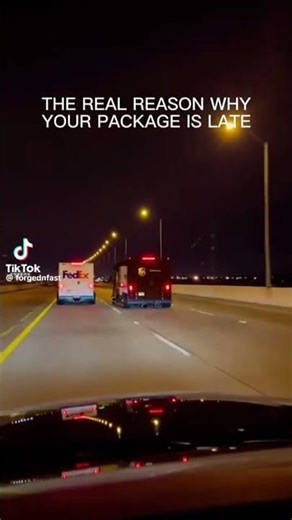 ups vs FedEx drag race