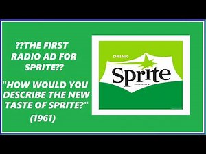 RADIO COMMERCIAL - THE FIRST RADIO AD FOR SPRITE??? (1961)