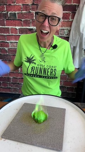 Copper Salt Burning: Saint Patrick's Day Chemistry