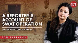 From interviewing TTP’s leadership to living in Pakistan Army check posts, Journalist Sumera Khan reported the Swat Operation from the frontline. She narrates the background leading to the operation, the battle of Swat, and the aftermath. Subscribe to our YouTube channel to get the latest updates https://bit.ly/2A3pOXz | TCM Originals
