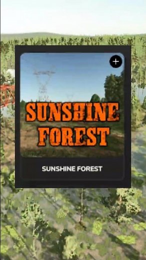 🌲 Sunshine Forest Logging Map! | FS25 Mod Spotlight #fs25