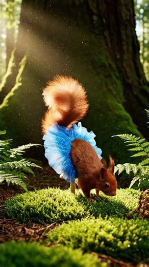 You Won't Believe This Squirrel's INSANE Ballet Moves! 🐿️🩰😂
