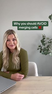 2.8K views · 49 reactions | Alternative method for merging cells without any issues on my YouTube channel.  #excel #exceltips | Excel Dictionary | Facebook