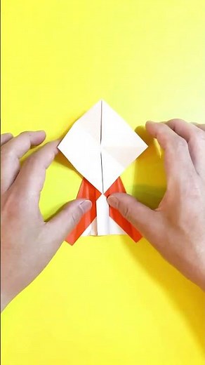 折り紙 フェニックスドラゴン鳳凰龍の簡単な作り方～How to make an easy origami phoenix dragon～#shorts
