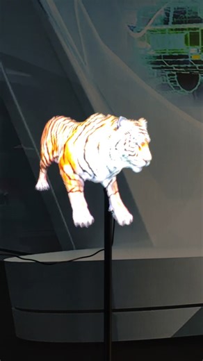 Watch Naked eye 3d holographic projector aerial imaging stereo on Amazon Live