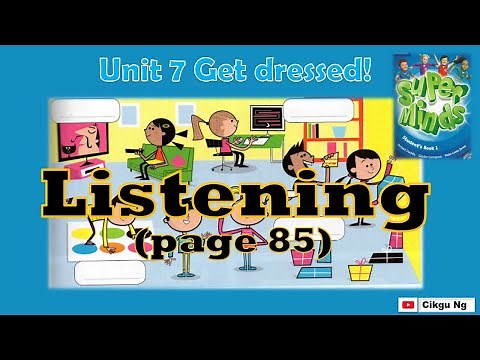 Super Minds 1 Listening Unit 7 pg85 CD3 08 (With Listening Game)