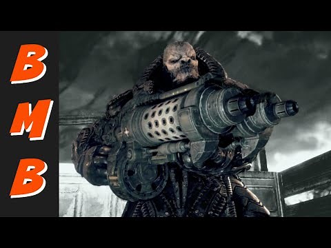 Gears of War Ultimate Edition - General RAAM Boss Fight / Train Boss Walkthrough / #GearsOfWar