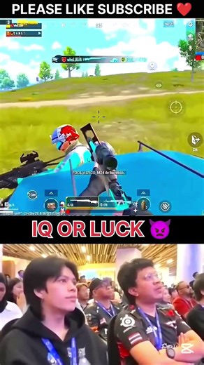 IQ OR LUCK 🥵 #shorts #jonathangaming #youtube #ipadmini5pubghandcam #tournament #bgmi #viral #game