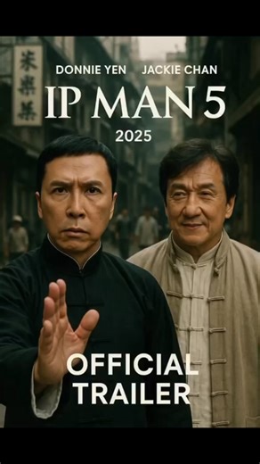🥋 Ip Man 5 (2025) – Official Trailer | Donnie Yen, Jackie Chan⚡ “A true master fights not for victory… but for what is right.” ⚡In his final chapter, Ip Man (Donnie Yen) faces a new era of challenges as foreign influence and ruthless gangs threaten to tear apart his beloved Hong Kong. When a legendary kung fu master, Chen Long (Jackie Chan), arrives with his own school and philosophies, the two must overcome their differences to stand united against a powerful crime syndicate.🏯 From crowded ba
