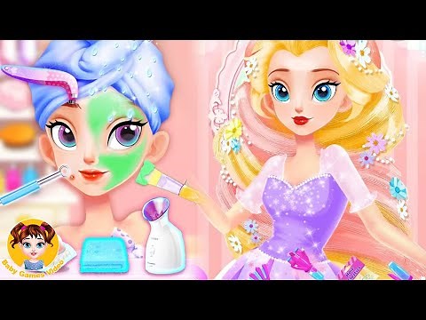 Girl Games: Princess Hair Salon Makeup Dress Up - Game Video For Girls