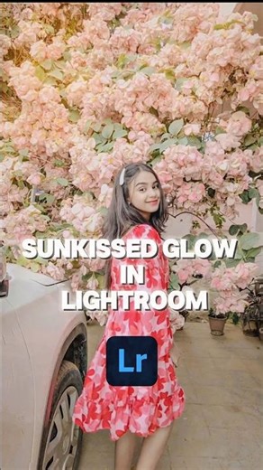 Sunkissed Glow ☀️ | Lightroom Portrait Edit #Shorts