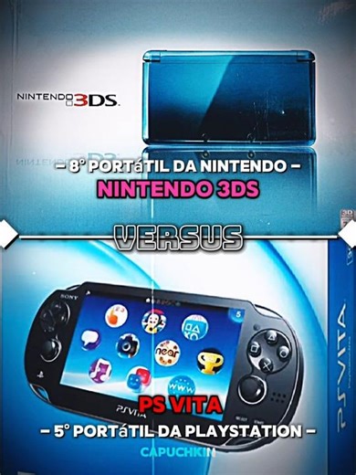 Nintendo 3DS VS PS Vita — A Maior Guerra dos Portáteis! 🔥🎮