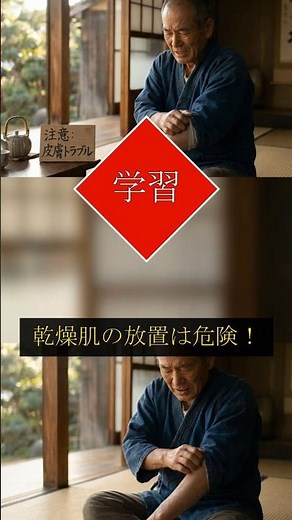 【2026必見】高齢者の乾燥肌対策！正しい保湿と環境作り【学習】 #2026年 #開運 #年金事務所