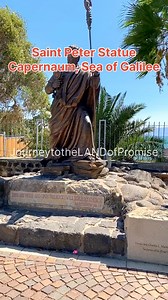 15K views · 1K reactions | Saint Peter Statue, Capernaum, Sea of Galilee | Journey to the LAND of promise | Facebook