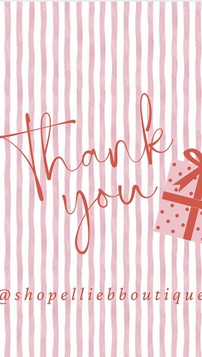 Our hearts are overflowing with THANKFULNESS! Thank you to each of you who joined us for PINK FRIDAY! 💖 We’re incredibly grateful for each and every one of you who support us! Your kindness, loyalty, and joy make what we do so special! Continue shopping SMALL this holiday season! You are supporting not just my dream but so many others, too! Xoxo- Ashley 💖🐝 | Ellie B Boutique