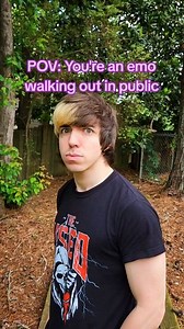 POV: You're an emo walking out in public #emo #alternative #scene #poppunkmusic #blink182 | Kevin Crow