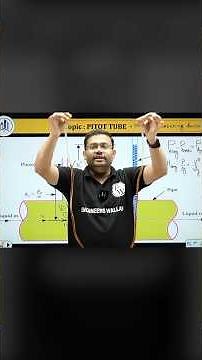 Pitot Tube Concept Samjhe Aasan bhasha me l #shorts #pw #mechanicalengineering #fluidmechaics