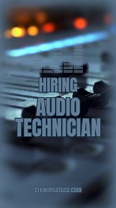 2.5K views · 22 reactions |  We're Hiring an Audio Technician! ...