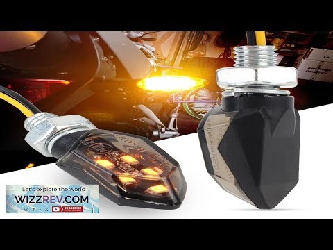 LED Turn Signal Light Super Bright 2pcs Motorcycle Mini Universal Led Motorbike
