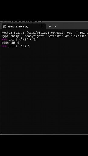 Repeat Sting | Python