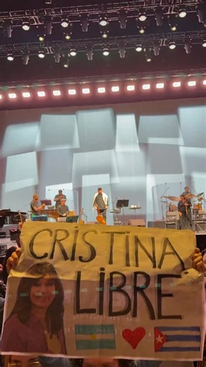 Ahora en el recital de Silvio Rodríguez en el Movistar Arena | Cristina Libre