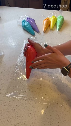 Ever wondered how to add a rainbow swirl?! 🌈 | Treats by Tay