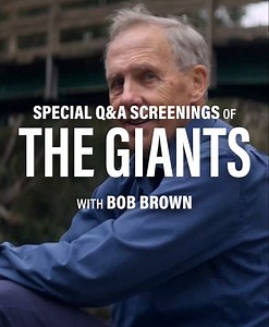 68 reactions · 15 shares | Be one of the first to see The Giants at one of these special Q&A screenings with Bob Brown and the filmmakers in Melbourne, Sydney, Hobart, Launceston & Canberra this April  | Madman Films | Facebook