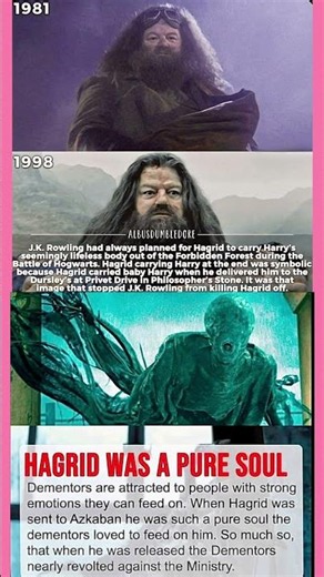 Hagrid’s Hidden Story That Broke Harry Potter Fans 💔 #harrypotter #shorts