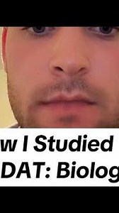 How I Studied for the DAT: Biology