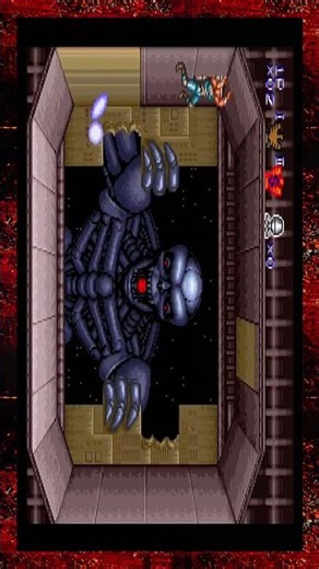 🔥 Hot Clip 🔥 Contra III third stage BIG, BAD boss opening animation 💀 🔥 #retro #retrogaming #gaming
