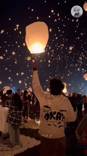Sky Lantern: A Light That Touches the Sky #facts #shorts